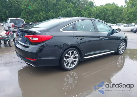 2015 Hyundai Sonata Limited 2.0T from USA, damaged, VIN 5NPE34ABXFH140685